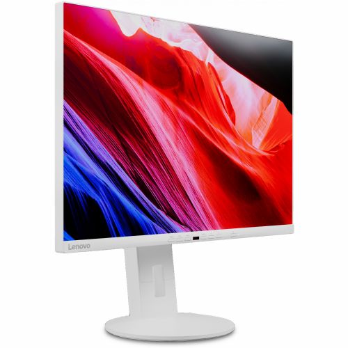 Monitor Lenovo C24d-20 61 cm (24"), 1920x1200 (WUXGA), IPS, 300 cd/m2, 16:10 WUXGA IPS 5ms 60Hz HDMI DVI VGA zvočnik bel