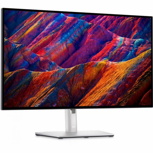 Monitor Dell UltraSharp U2723QE, 68,47 cm (27''), 4K UHD (3840 x 2160), 16 : 9, 5 ms, 400 cd/m2, IPS Black, HDMI, DisplayPort, USB-C, pivot, črno-srebrn (kst125541)