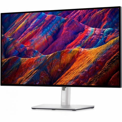 Monitor Dell UltraSharp U2723QE, 68,47 cm (27''), 4K UHD (3840 x 2160), 16 : 9, 5 ms, 400 cd/m2, IPS Black, HDMI, DisplayPort, USB-C, pivot, črno-srebrn (kst125541)