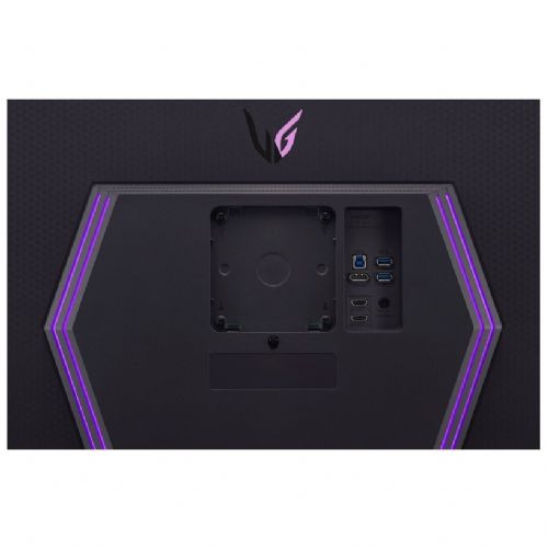Monitor LG UltraGear 27GR93U-B 68,58 cm (27"), 3840x2160 (4K UHD), IPS, 400 cd/m2, 16:9 1ms 144Hz 2xHDMI DP USB Pivot Gaming Črna