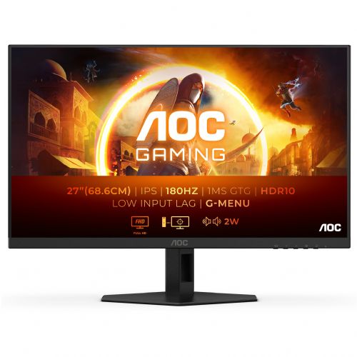 Monitor AOC 27G4XE 68,58 cm (27"), 1920×1080 (FHD), IPS 300 cd/m2, 0,5ms, 180Hz