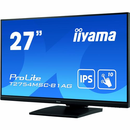 Monitor IIYAMA ProLite T2754MSC-B1AG 68,6cm (27") FHD IPS LED zvočniki na dotik interaktivni zaslon 16:9 FHD IPS Touch 4ms 60Hz
