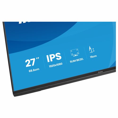 Monitor Iiyama ProLite XB2797HSU-B1 27" IPS, FullHD, 120Hz, 4 ms, HDMI/DisplayPort/USB, nastavljivo stojalo, črn