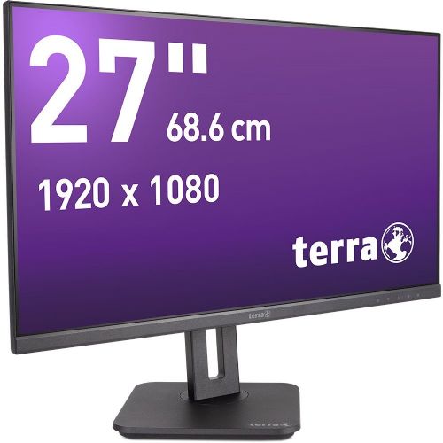 Monitor Terra 2748W PV V3.1 68,6 cm (27"), 1920x1080 (FHD), 16:9 FHD IPS 5ms 100Hz HDMI DP USB-C zvočnik črn