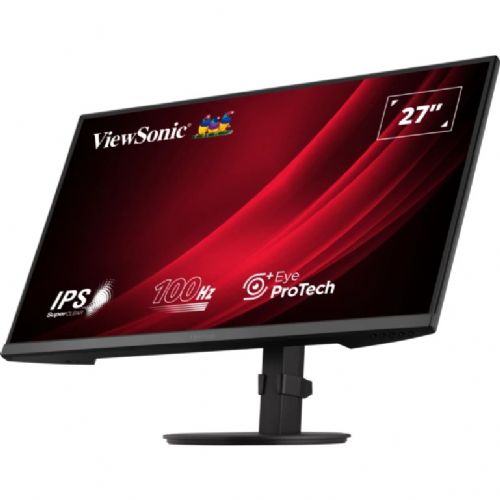 Monitor ViewSonic VA2708-HDJ 68,6 cm (27"), 1920x1080 (FHD), 16:9 FHD IPS 5ms 100Hz HDMI VGA DP Pivot Black