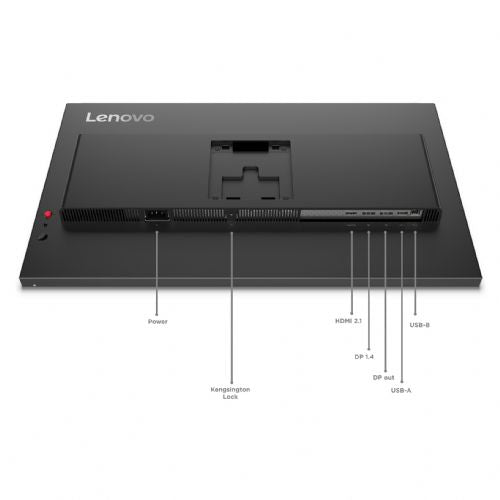 Monitor Lenovo ThinkVision P27Q-40 68,58 cm 68,6 cm (27"), 2560 x 1440 (QHD), IPS 120 Hz Daisy Chain KVM/eKVM USB-C Najbolje prodajan
