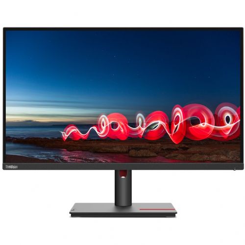 Monitor Lenovo ThinkVision T27h-30 68,6 cm (27"), 2560 x 1440 (QHD), IPS, 16:9, 60Hz 350cd/m2 1000:1 3M:1 4ms USB-C HDMI2.0 USB3.2 4xUSB3.1 99sRGB (63A3GAT1EU)