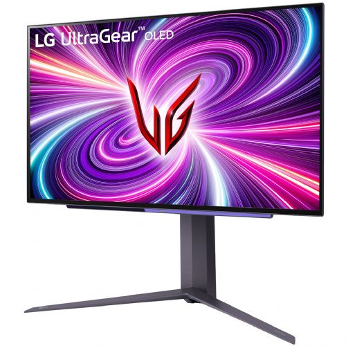 Monitor LG Ultragear 27GS95QE-B 67,3 cm (26,5"), 2560x1440 (QHD), OLED, 275 cd/m2, 16:9 0,03ms 240Hz HDR10 HDMI DP USB Privot Črna