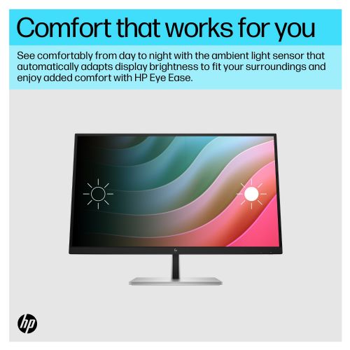 Monitor HP E27k G5 68,58 cm (27"), 3840x2160 (4K UHD), 350cd/m2, IPS HDMI DP USB-C 65W, Pivot UHD Speaker