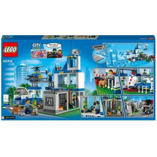Kocke Lego® City: Policijska postaja (60316)
