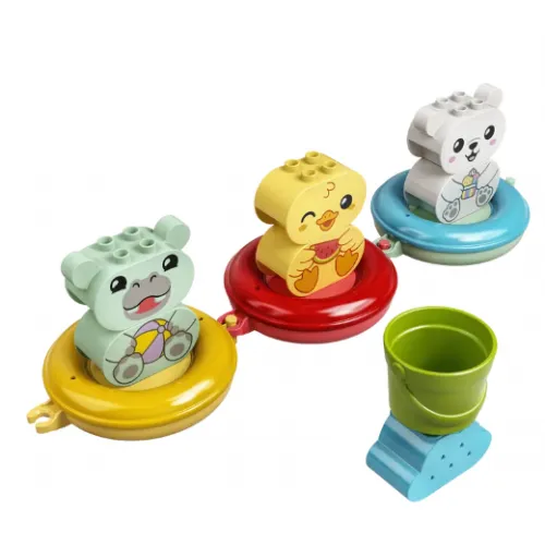 Kocke Lego Duplo® Zabava med večernim kopanjem: Plavajoči živalski vlak (10965)