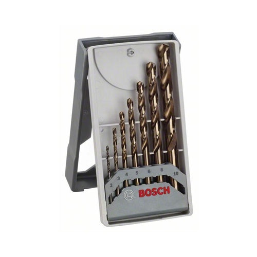 Bosch Mini X-Line 7-piece metal drill bit set, HSS-Co