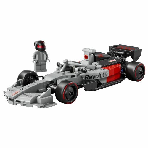 Kocke LEGO Speed Champions 77259 Audi Revolut F1 Team R26, 216 kosov, minifigura, dirkalnik