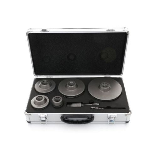 7-piece SDS plus diamond core saw set + aluminum case 40-125mm