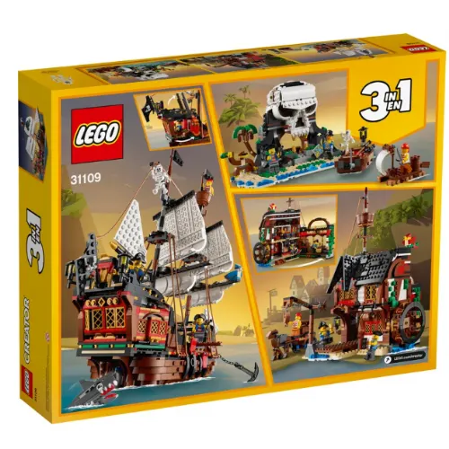 Kocke Lego® Creator 3in1: Piratska ladja (31109)