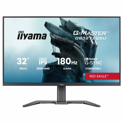 Gaming monitor iiyama G-MASTER GB3272QSU-B1, 80 cm (31,5"), QHD, IPS, 180 Hz, 0,5 ms, črn