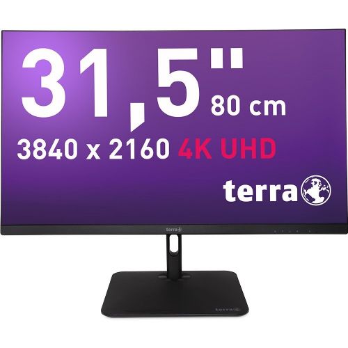 Monitor Terra 3295W PV 80 cm (31,5"), 3840x2160 (4K UHD), 4k IPS 5ms HDMI DP RJ45 USB-C zvočnik črn