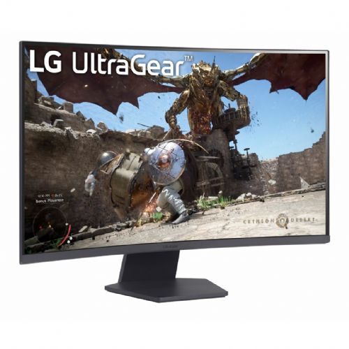 Monitor LG Ultragear 32GS60QC-B 80 cm (31,5"), 2560 x 1440 (QHD), VA, 300cd/m2, 1ms, HDR10 2 x HDMI DP 180 Hz
