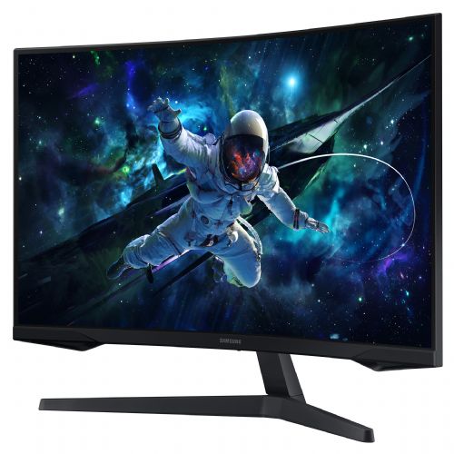Samsung Odyssey G5 S32CG552EU Monitor 81.3 cm (32"), 2560 x 1440 (WQHD), 16:9 QHD HDR10 curved 1ms 165Hz HDMI DP black