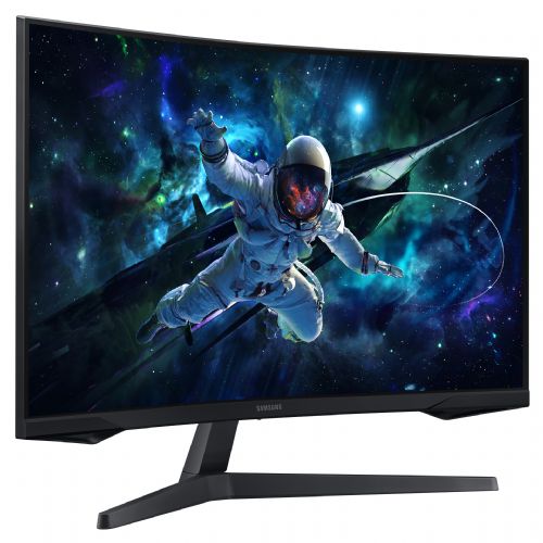 Samsung Odyssey G5 S32CG552EU Monitor 81.3 cm (32"), 2560 x 1440 (WQHD), 16:9 QHD HDR10 curved 1ms 165Hz HDMI DP black