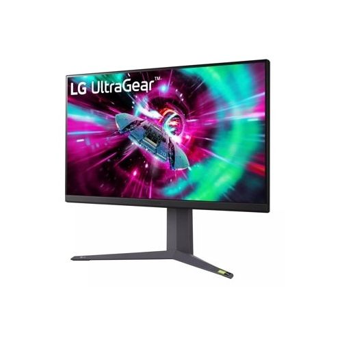 Monitor LG 32GR93U-B, 80,1 cm (31,5), 3840 x 2160 (4K UHD), IPS, 400 cd/m2, 144 Hz, 1 ms, HdsplyHDR 400, 2 x HDMI, DP, sivo-vijoličen