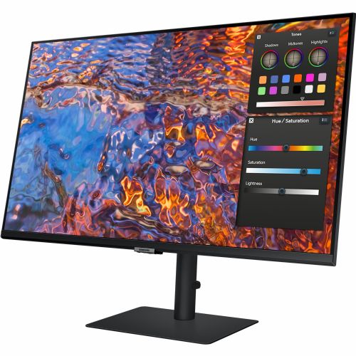 Monitor Samsung ViewFinity S8 (S32B800PXU), 81,28 cm (32"), 3840 x 2160 (4K UHD), 350 cd/m2, 16 : 9, 5 ms, IPS, HDMI, DisplayPort, USB-C, VESA, pivot, črn