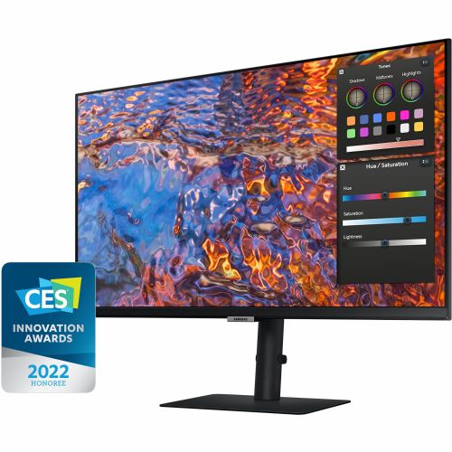 Monitor Samsung ViewFinity S8 (S32B800PXU), 81,28 cm (32"), 3840 x 2160 (4K UHD), 350 cd/m2, 16 : 9, 5 ms, IPS, HDMI, DisplayPort, USB-C, VESA, pivot, črn