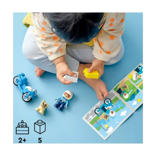 Kocke Lego Duplo®: Policijski motor (10967)