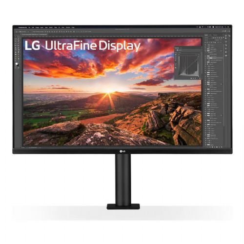 Monitor LG UltraFine Ergo 32UN880K-B 81,3 cm (32"), 3840x2160 (4K UHD), IPS, 350 cd/m2, 5ms, 16:9, HDMI, USB-C 60W, 10W zvočniki,