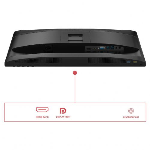Monitor AOC U34E2M 86,36 cm (34,0"), 3440x1440 (UWQHD), 250cd/m2, +100Hz, DP 2xHDMI 4 ms Black 94131973