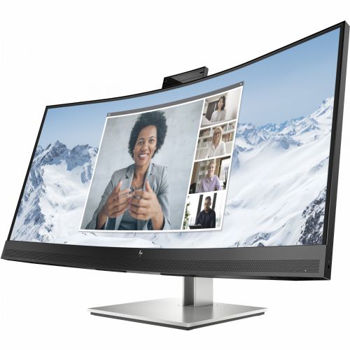 Monitor HP E34m G4, 86,36 cm (34"), 3440 x 1440 (UWQHD), VA, 400 cd/m2, USB 3.2 hub, 21 : 9, HDMI, DP, LS, 5 ms, črn