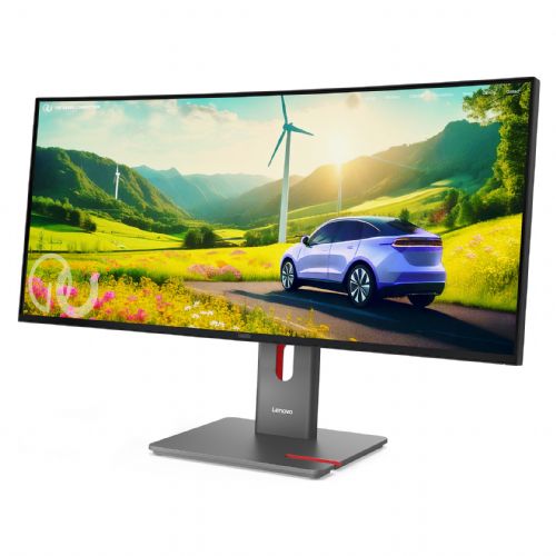 Monitor Lenovo ThinkVision P34WD-40 86,4 cm (34"), 3440 x 1440 (WQHD), IPS 120 Hz USB-C priklopna postaja 140 W zvočniki 2 x 3 W veriga KVM/eKVM Najbolje prodajan