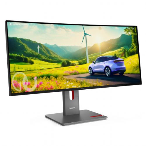 Monitor Lenovo ThinkVision P34WD-40 86,4 cm (34"), 3440 x 1440 (WQHD), IPS 120 Hz USB-C priklopna postaja 140 W zvočniki 2 x 3 W veriga KVM/eKVM Najbolje prodajan