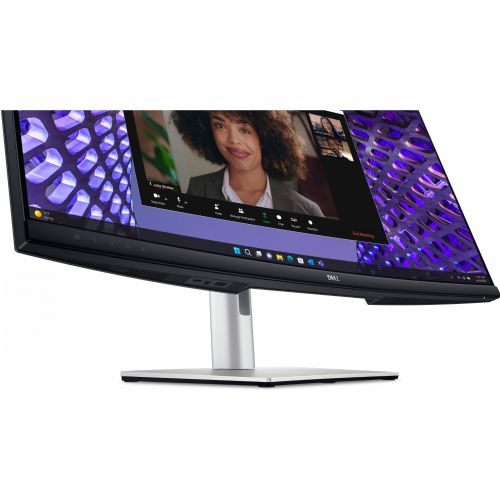 Monitor Dell 34 Curved P3424WEB 86,36 cm (34,0"), 3440x1440 (UWQHD), IPS, 300cd/m2, 21:9, 60Hz, kamera, zvočniki, USB-C 90W, siva (210-BFOB)