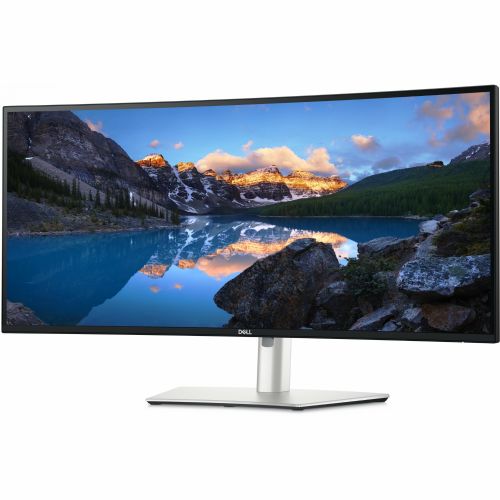Monitor Dell U3425WE, ukrivljen, 86,36 cm (34"), 3440 x 1440 (UWQHD), IPS, 300 cd/m2, 120 Hz, 5 ms, 21 : 9, HDMI, USB-C (90 W), siv (210-BMDW)