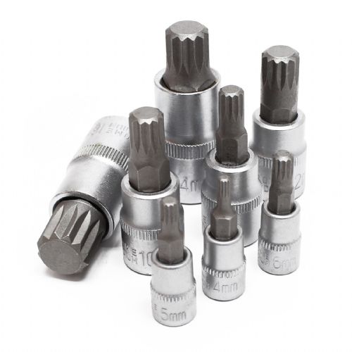 8-piece socket set XZN internal