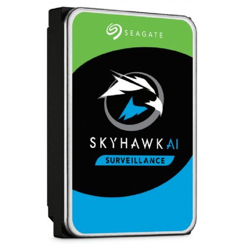 Vgradni HDD disk Seagate SkyHawk AI ST8000VE001 8TB 3,5" 7200RPM 256MB SATA III za nadzorni sistem