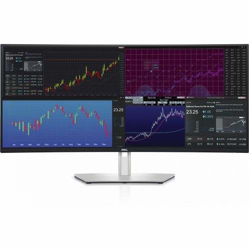 Monitor Dell UltraSharp U3824DW, 96,5 cm (38"), 3840 x 1600 (WQHD+), 300 cd/m2, USB-C (90 W), Hub Quad HD, 8 ms, IPS Black