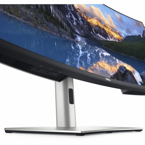 Monitor Dell UltraSharp U3824DW, 96,5 cm (38"), 3840 x 1600 (WQHD+), 300 cd/m2, USB-C (90 W), Hub Quad HD, 8 ms, IPS Black