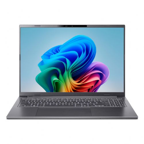 Prenosni računalnik Acer Aspire 16 AI Snapdragon X 32GB 1TB SSD 16" WUXGA 120Hz DE, Windows 11