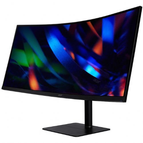 Monitor Acer CZ342CURHb 34" ukrivljen, 3440x1440, 21:9, 100Hz, VA, črna