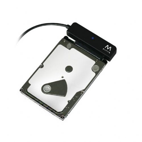 USB 3.0 to SATA adapter for 2.5" SSD/HDD, black, Ewent EW7017
