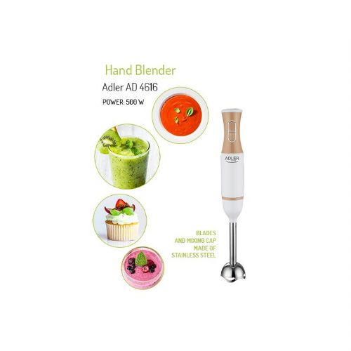 Adler hand blender beige