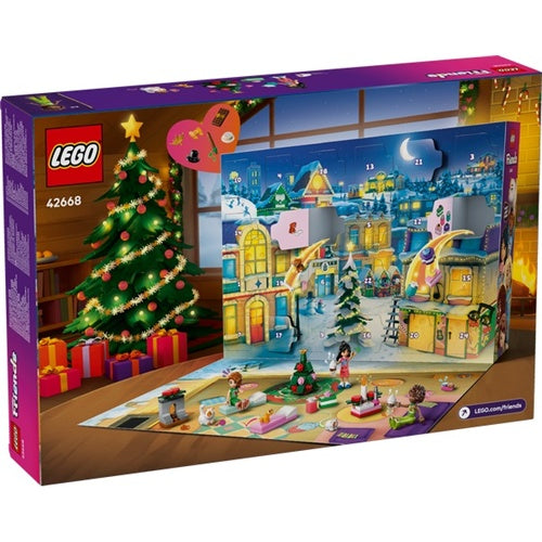 Adventni koledar Lego Friends 2025 (42668), 237 kock, od 6.let