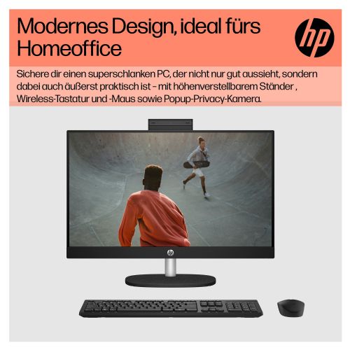 Večnamenski računalnik HP All-in-One 24-cr0109ng 23,8 RYZ5 7520U/16GB/512SSD/DE/W11 Home