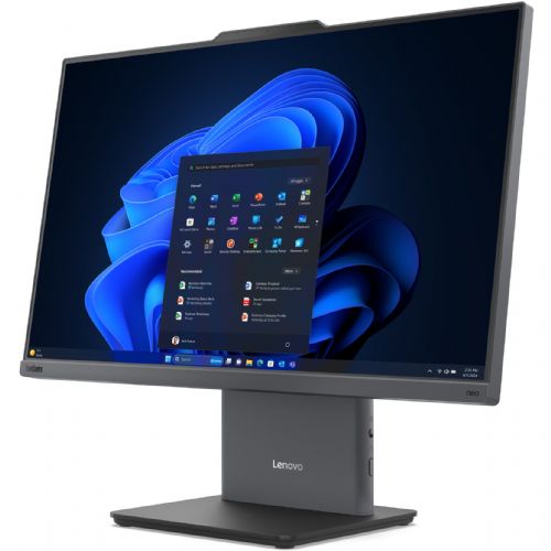 Računalnik AiO Lenovo ThinkCentre Neo50a-24 G5 i5-13420H/16GB/SSD 512GB NVMe/60,5 cm (23,8") FHD Touch/Win11Pro, črna