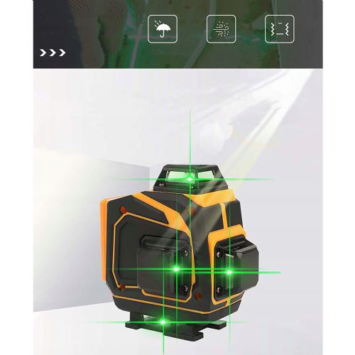 Cordless 16-line green construction laser level Dexxer 2400mah LL59P