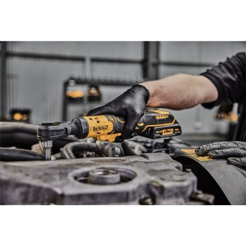DeWalt DCF513D1G cordless ratchet, 3/8", 18 V, XR Li-Ion battery 2.0 Ah, yellow/black