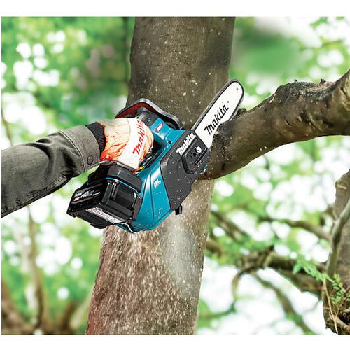 Makita UC031GZ 40V cordless chainsaw, brushless motor, top handle, bar length 25 cm, without battery and charger