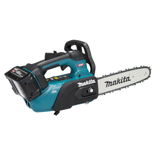 Makita UC031GZ 40V cordless chainsaw, brushless motor, top handle, bar length 25 cm, without battery and charger